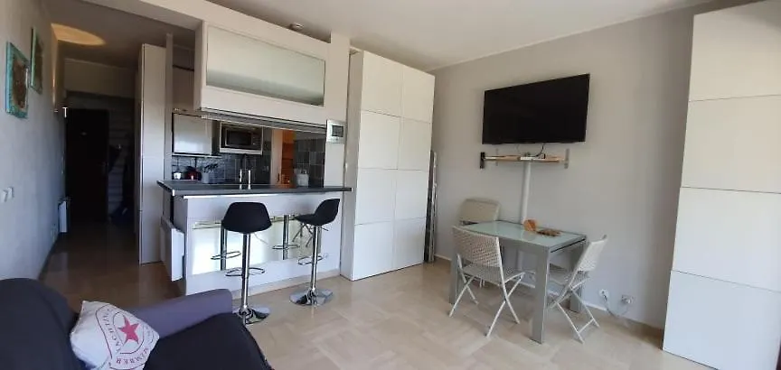 Lovely Apartment In Marina Baie Des Anges- Baronnet - Sew View, Free Parking Spaces On Site, Restaurants, Beach, Supermarket Villeneuve-Loubet 0*,  Francia